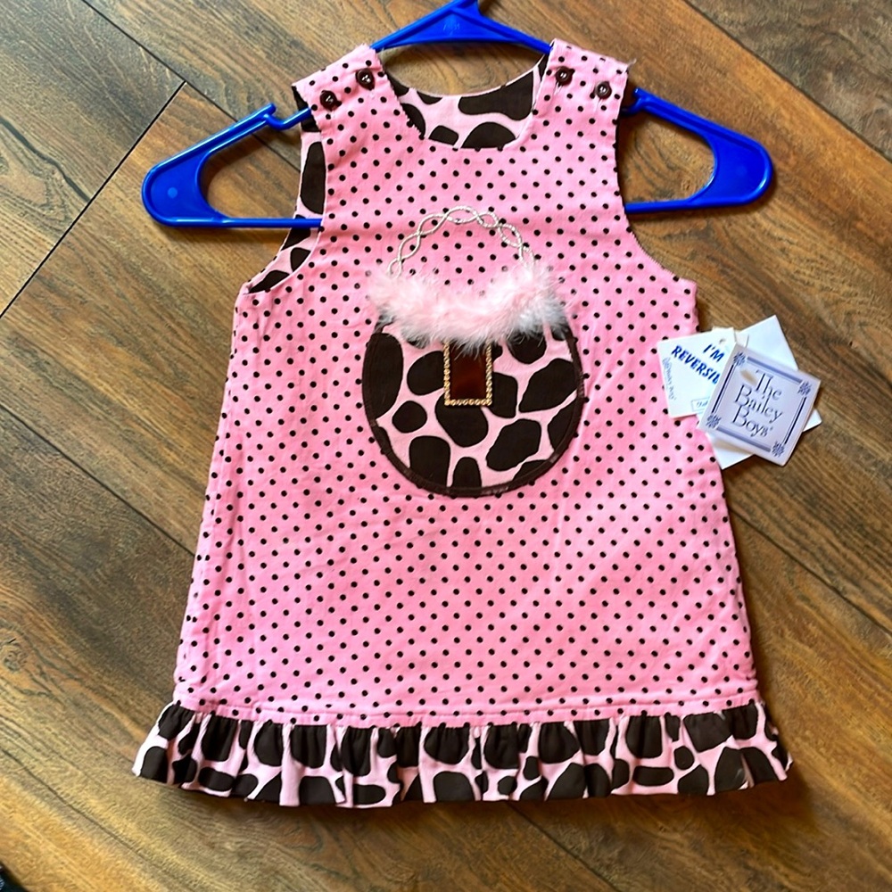 MWT from The Bailey Boys Reversible jumper 2T